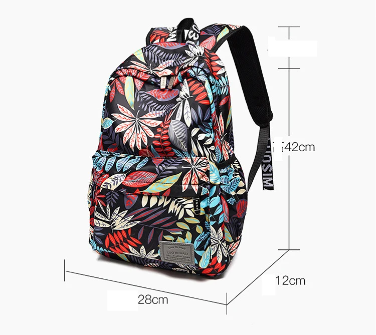 

Print Hawaii Style Brand 2020 Backpacks For School Teenagers Girls Bags Fashion Women Travel Back Pack