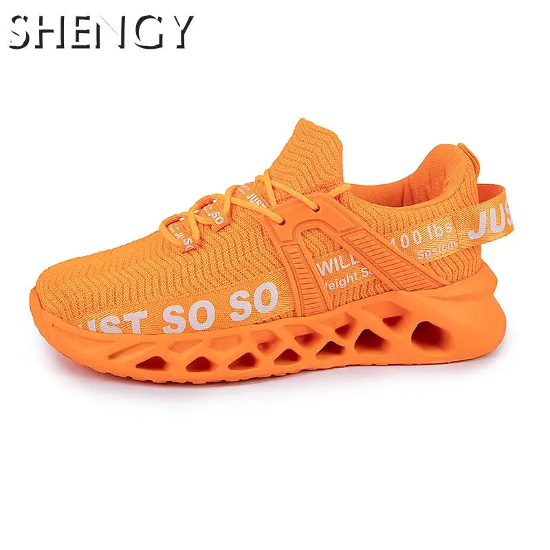 

Mesh Men Shoes Solid Color Lace-Up Mixed Color Rubber Men Shoes Sports Breathable Soft Sweat Proof Walking Males Sneakers