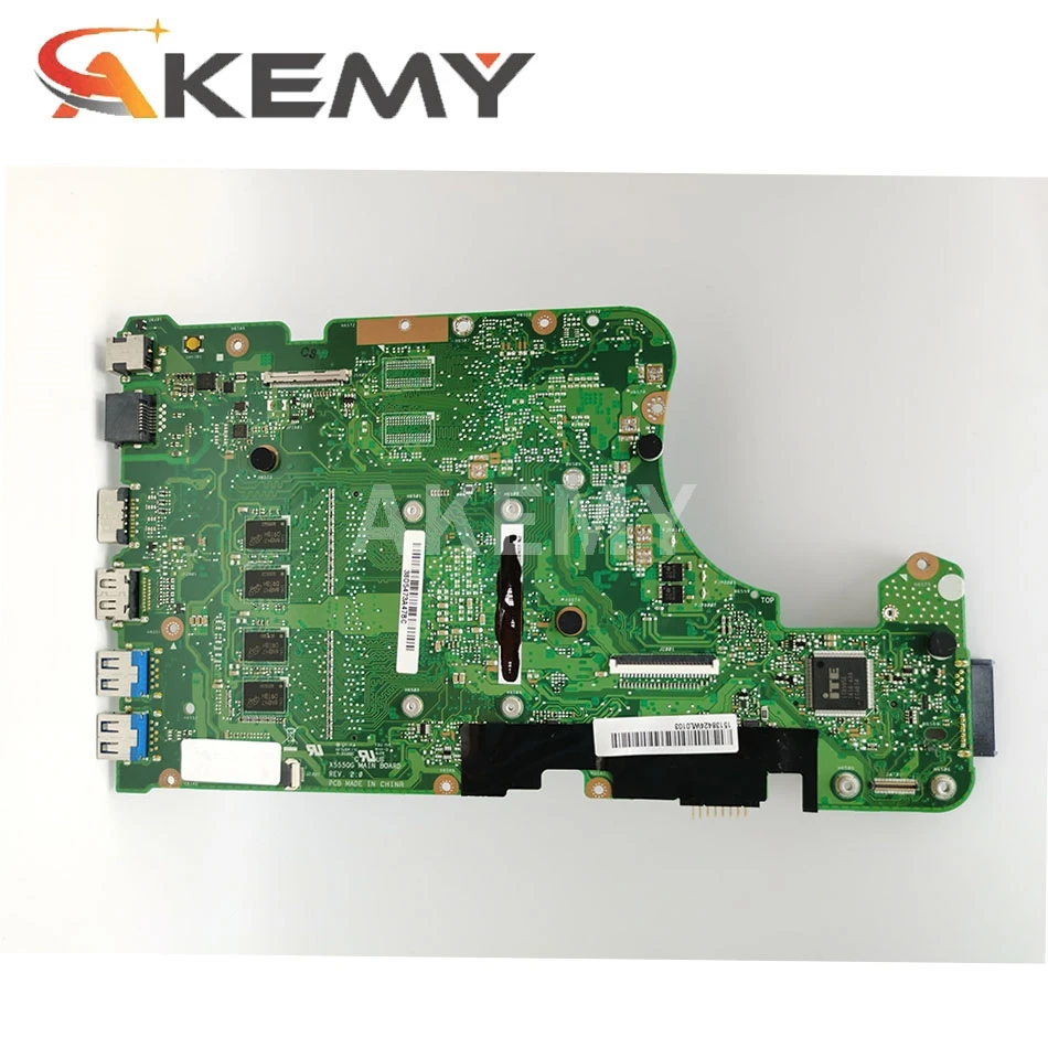for asus x555qg x555q x555b x555bp k555b a555b x555qa x555ba mainboard motherboard a4 a6 a9 a10 cpu 8gb ram free global shipping