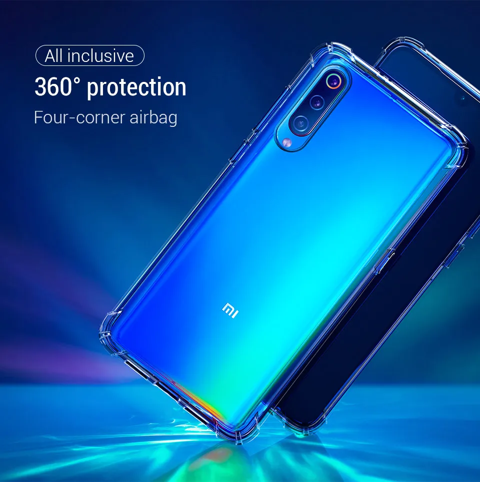 50 шт. противоударные чехлы-подушки безопасности для Xiaomi Mi 9T Pro CC9 CC9e 8SE 8 Lite A2 A1 Play F1