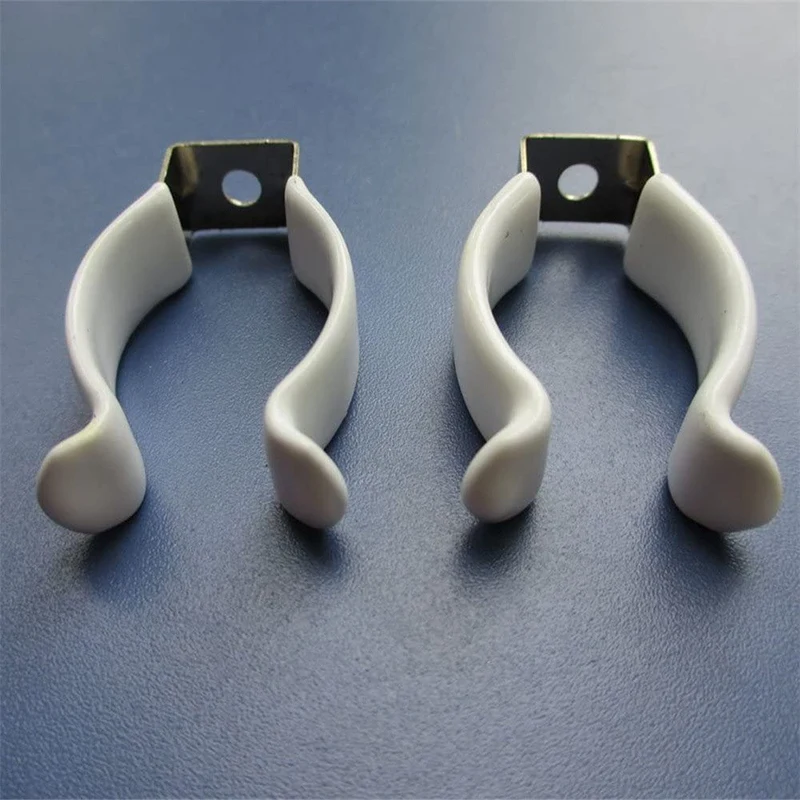 50-Pack T8 U Clips Holder Bracket for 8FT LED Light Bulbs Fluorescent Tube Replacement Mounting Accessories | Обустройство дома