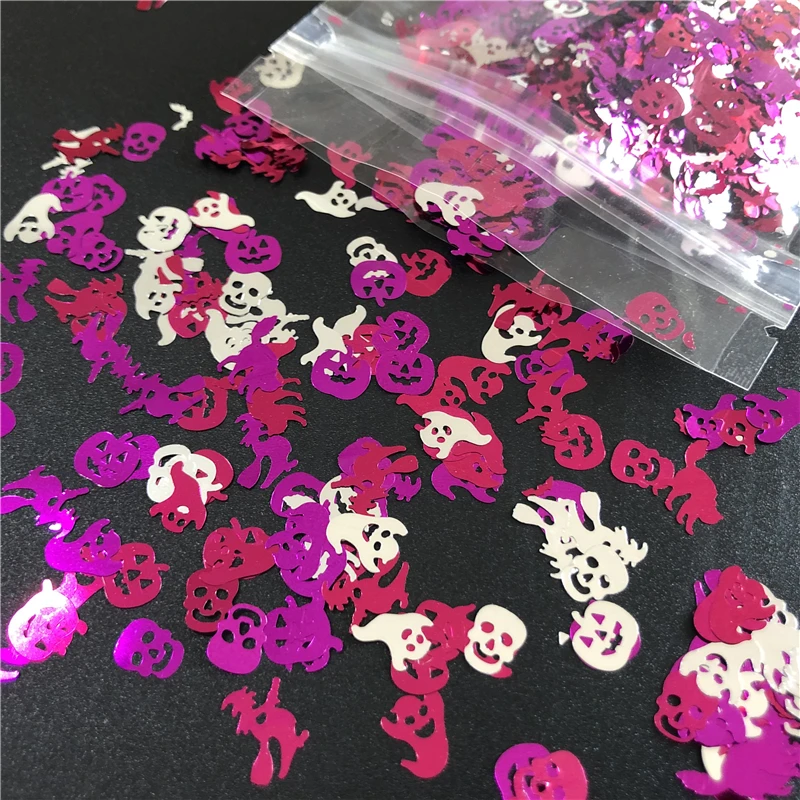 Голографическая форма для летучих мышей черный лазер с блестками макияжа