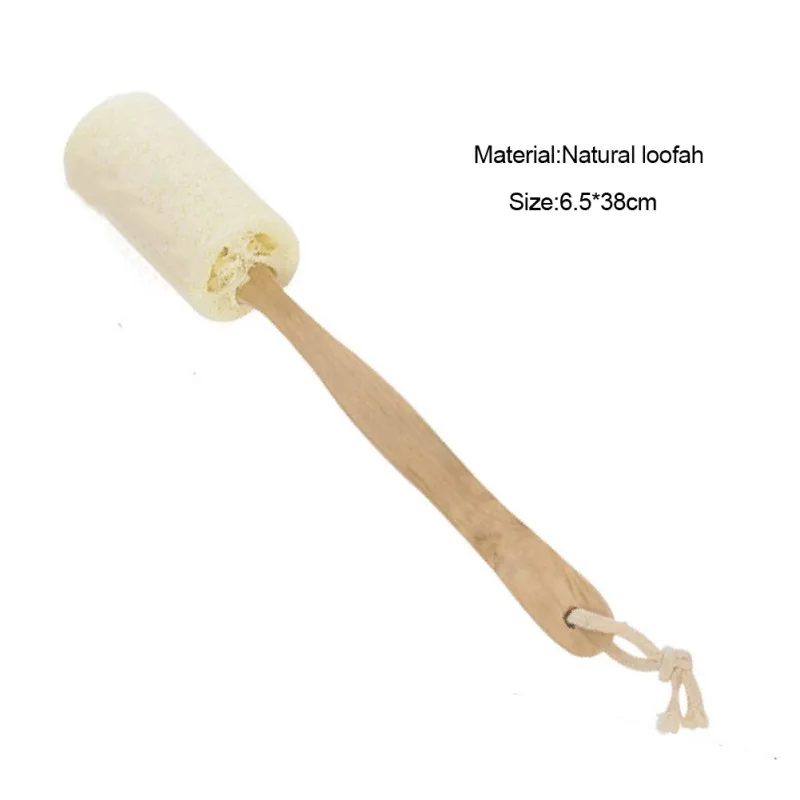 

Natural Exfoliating Loofah Luffa Sponge Scrubber Brush Body Shower Bath Tools