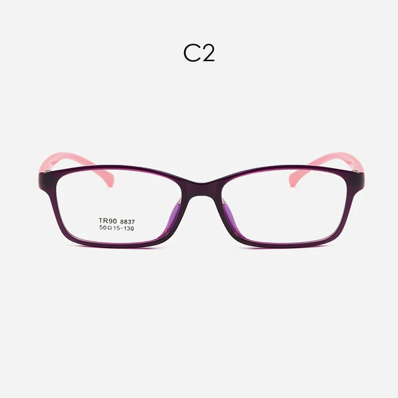 Seemfly Kids Optical Glasses Frames TR90 Boys Girls Myopia Prescription Eyewear Child Spectacle Frames Student Square Eyeglasses