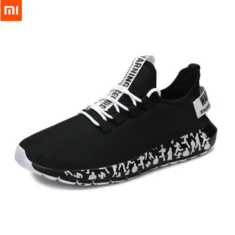 Кроссовки на шнуровке Xiaomi Mijia Вулканизированная подошва дышащие легкая