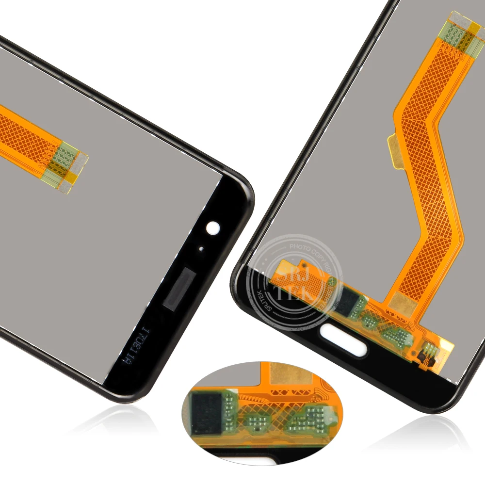 Srjtek для HTC U11 ЖК сенсорный экран дигитайзер Сенсорное Стекло в сборе 5 '&#x272560x1440