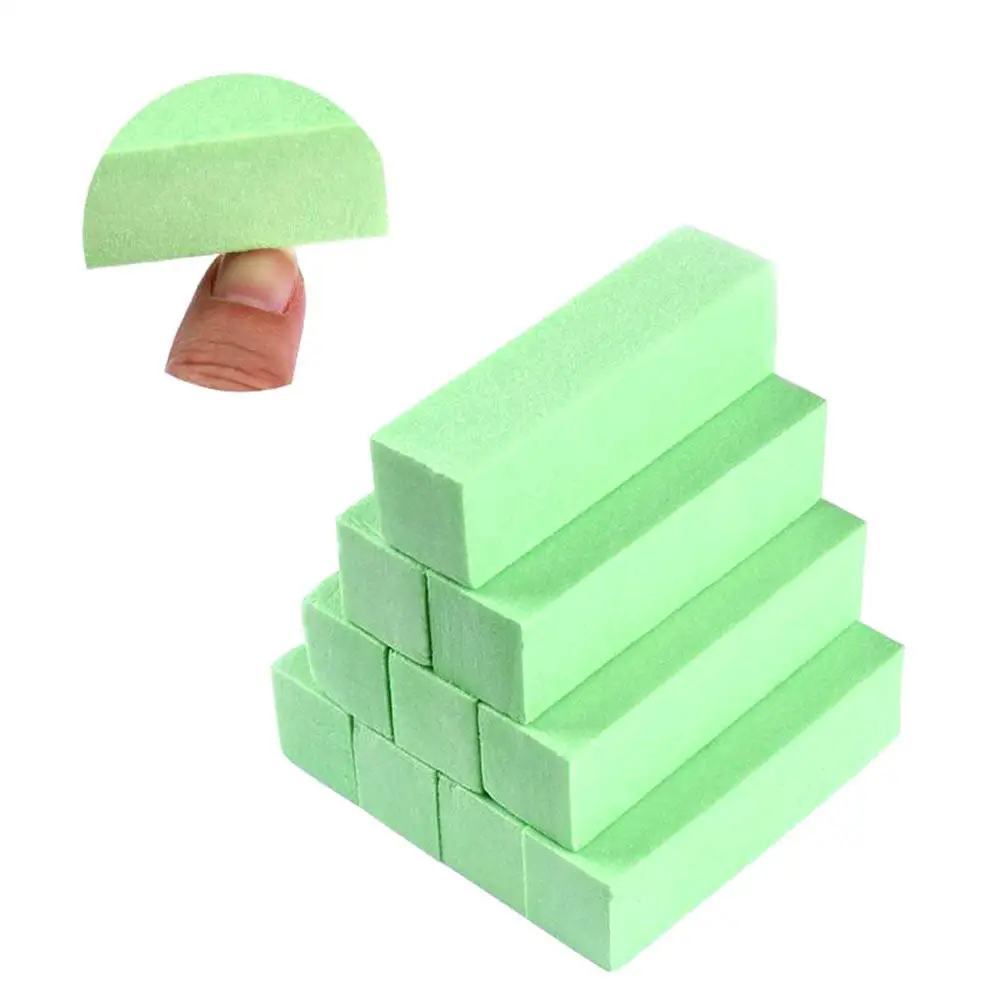 10 шт. профессиональные пилки для ногтей блок полировки акриловая красота педикюр