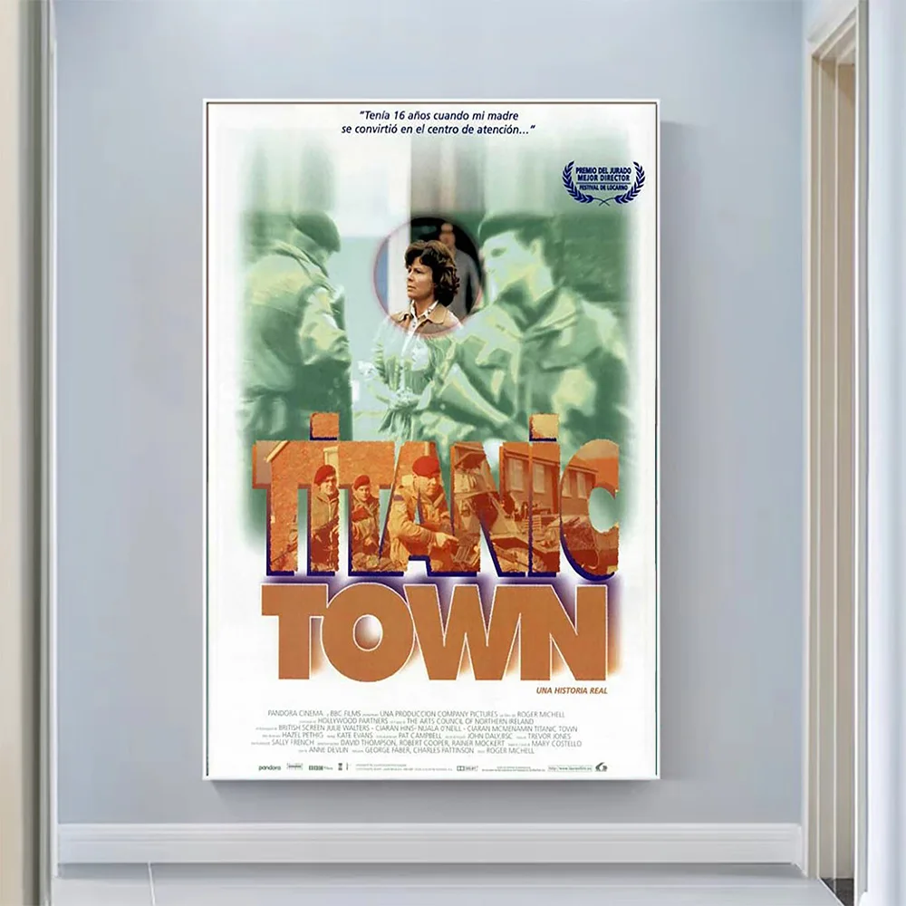 

V0442 Titanic Town Vintage Classic Movie Wall Silk Cloth HD Poster Art Home Decoration Gift