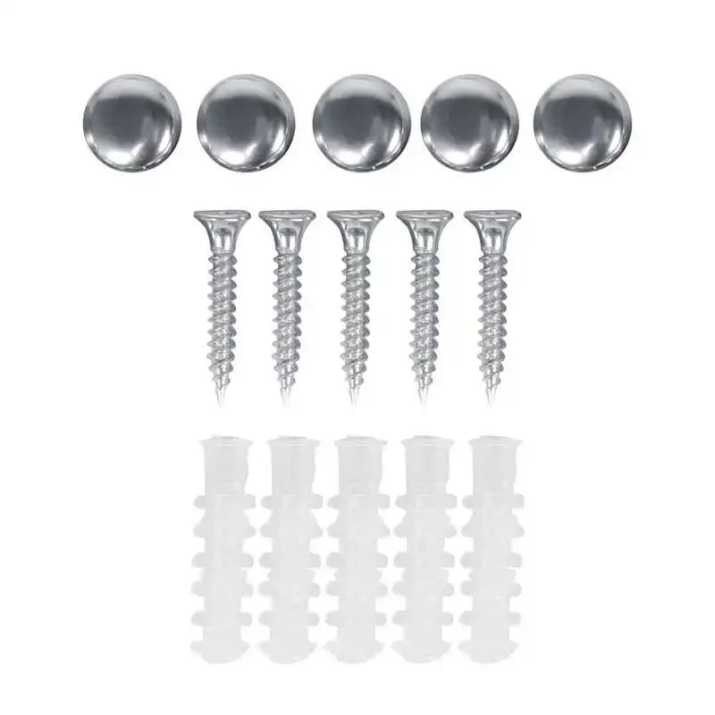

Multifunction Stainless Steel Wall-Mounted Towel Rack Hanger Shelf with 5 Hooks Bathroom Supply Tool