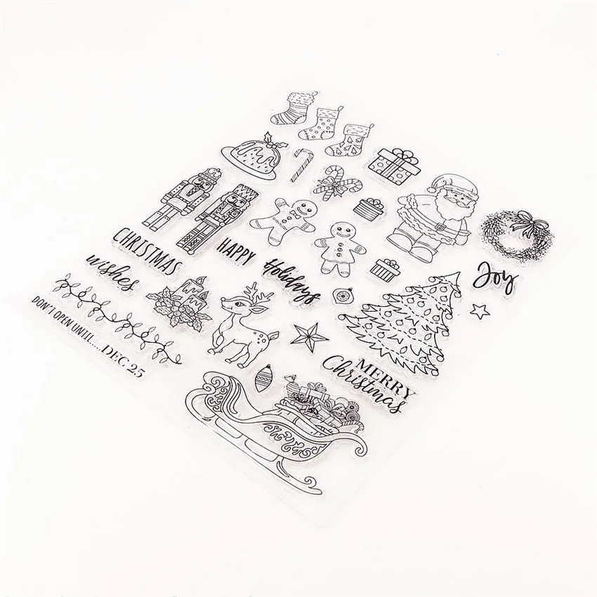 18 5x22 5 см пасхальное вечерние прозрачные уплотнения наклейки Силиконовое