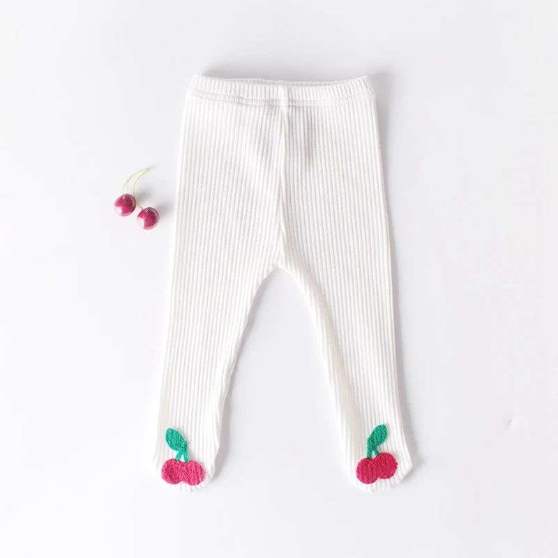 Симпатичные зимние осенние длинные брюки для младенцев малышей девочек детей