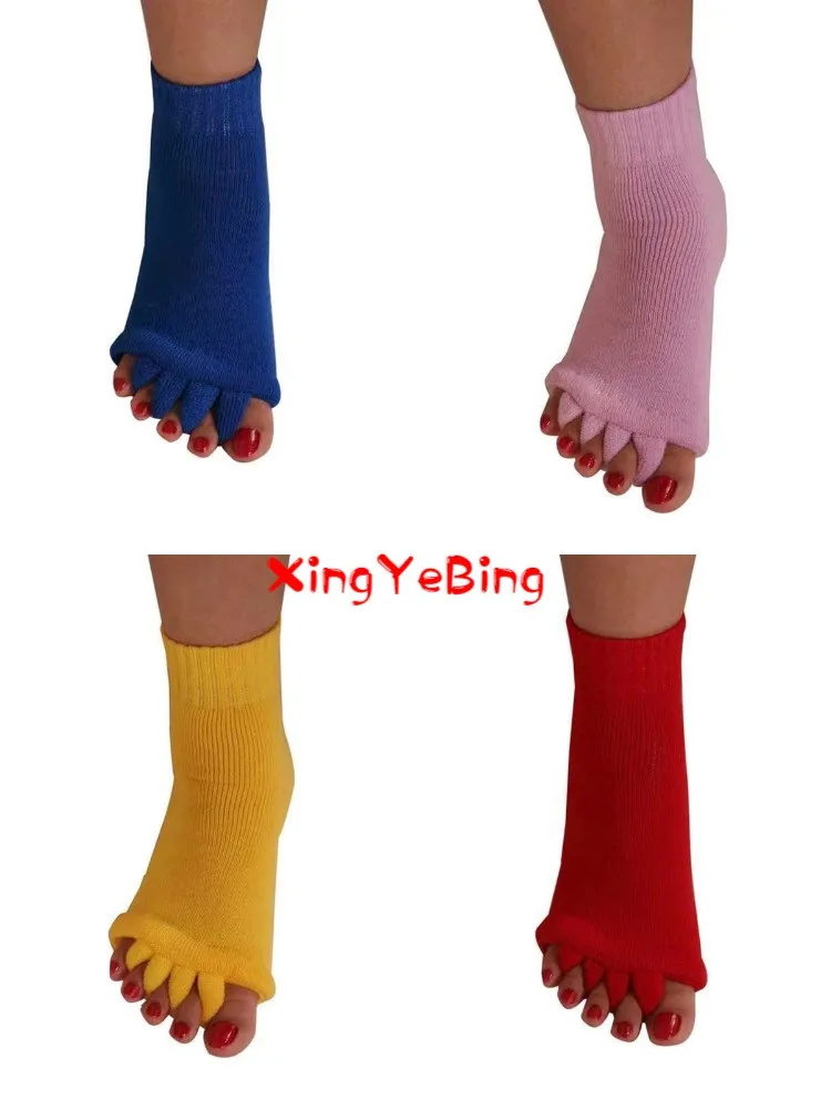 

Comfortable Yoga Five Finger Socks Ladies Split Toe Socks Five Toe Socks Open Toe Socks Correct Thumb Valgus