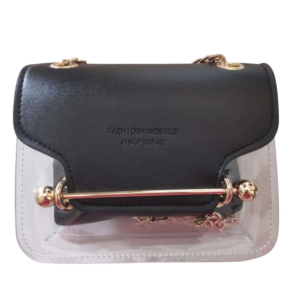 Сумка мессенджер Женская Роскошная прозрачная сумка модная женская квадратная