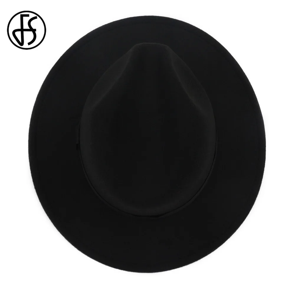 Женская фетровая шляпа FS в стиле пэчворк из шерсти и фетра с лентой широкими