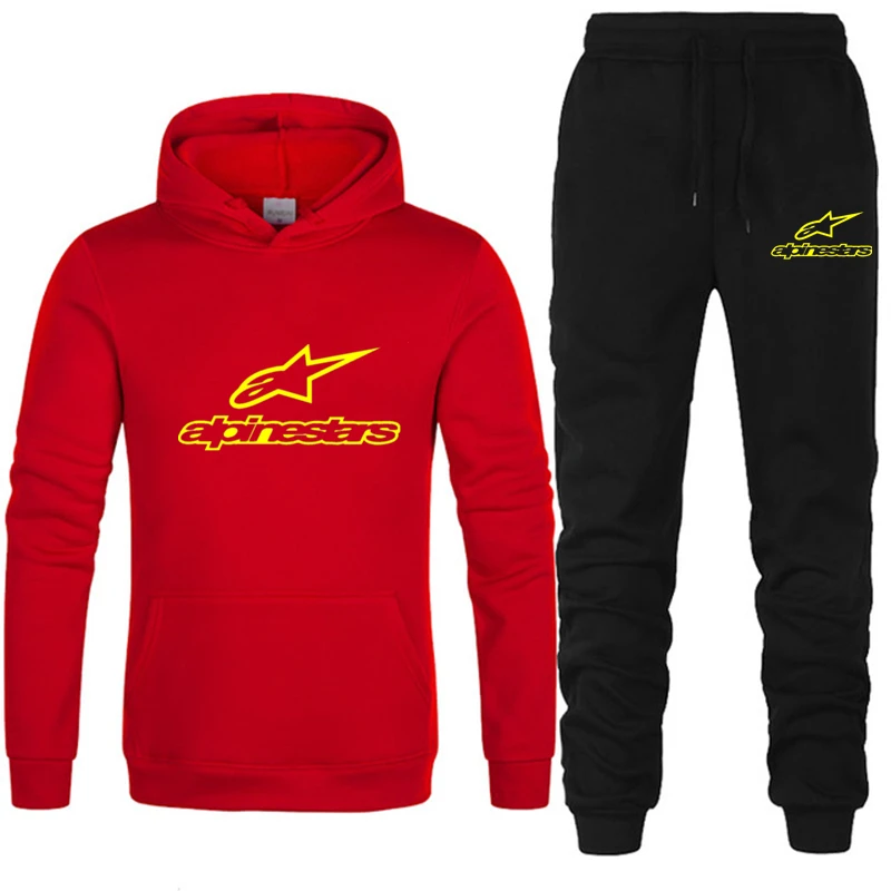 

Men's fitness casual pants suit trousers casual hooded jogging men's sports hoodie sweatpants
