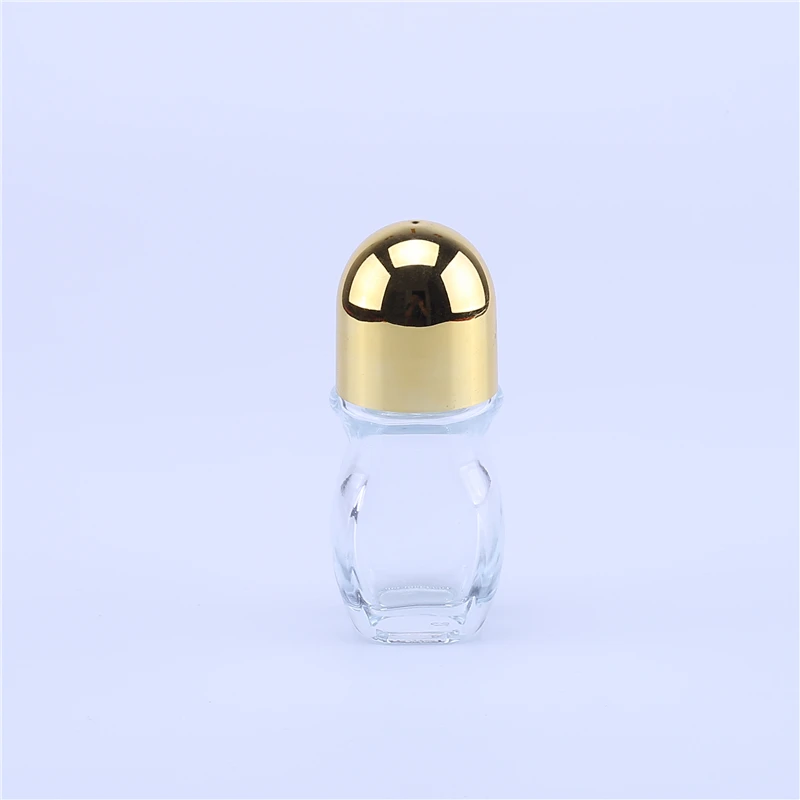 

5pcs/lot Body Massage 30ML Glass Roll Bottle Body Bottle Deodorant Ball Bottle Glass Roll On Bottles For Essential Oil
