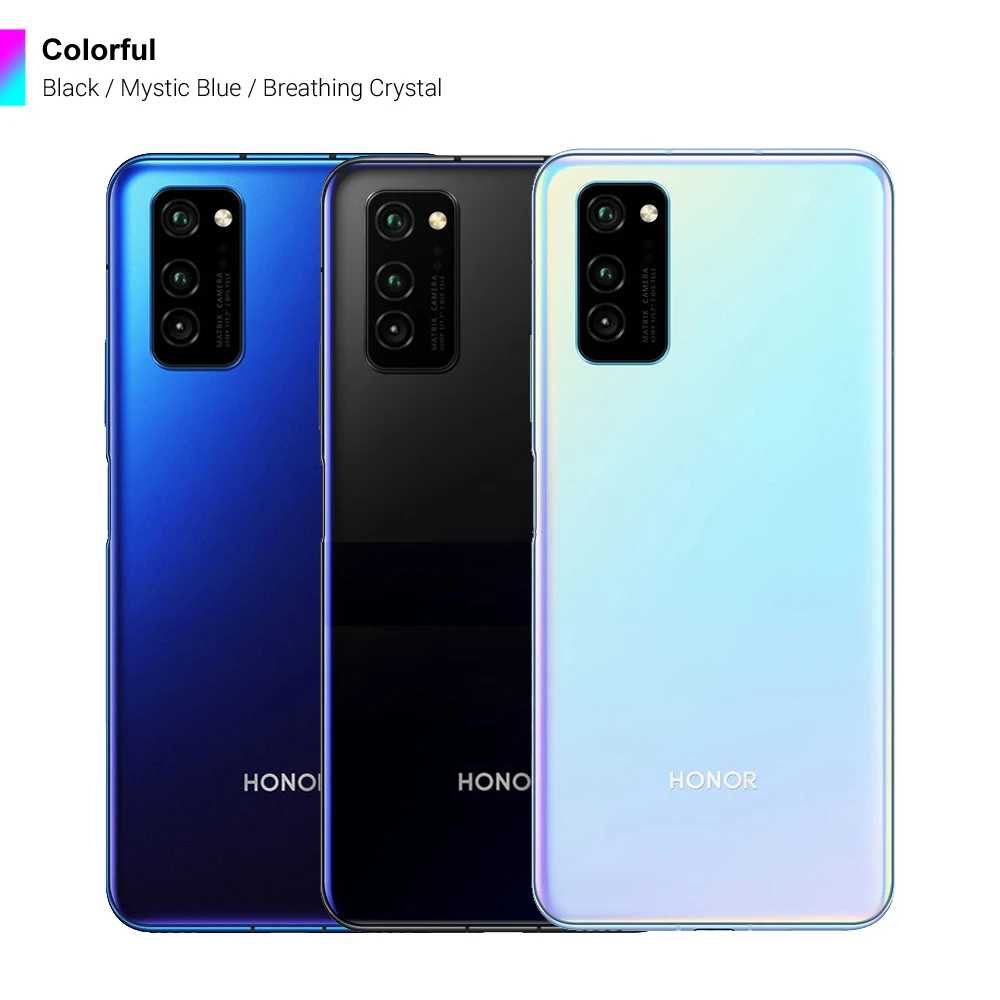 HONOR V30 5G смартфон NFC 6 57 дюймов 40 Вт Супер зарядка huawei Kirin 990 мобильный телефон NPU 40MP