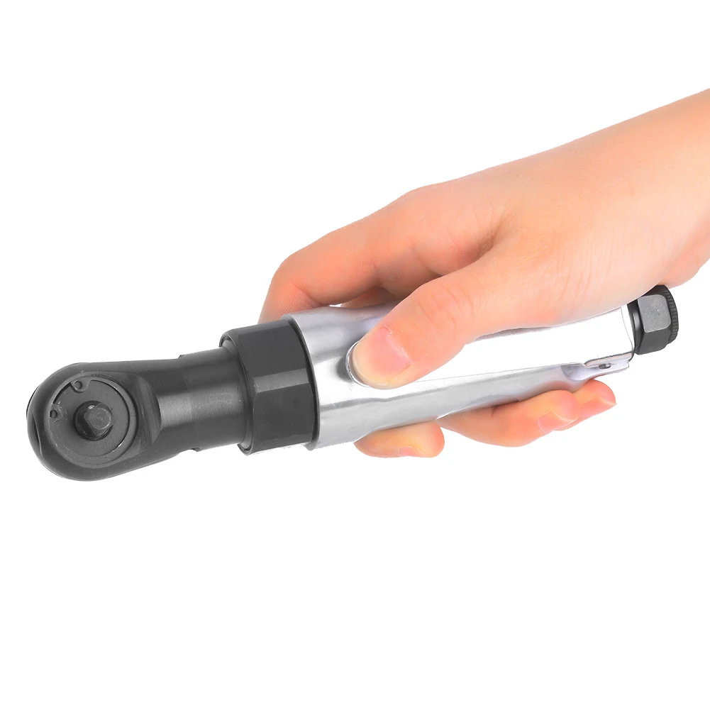 

Pneumatic Ratchet Wrench Straight Shank Mini Air Ratchets 1/4in Threaded Connector1/4in Square Head