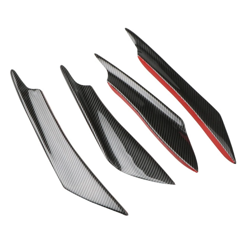 Car Universal Carbon Fiber Front Bumper Spoiler EVO Combat Air Knife. | Автомобили и мотоциклы