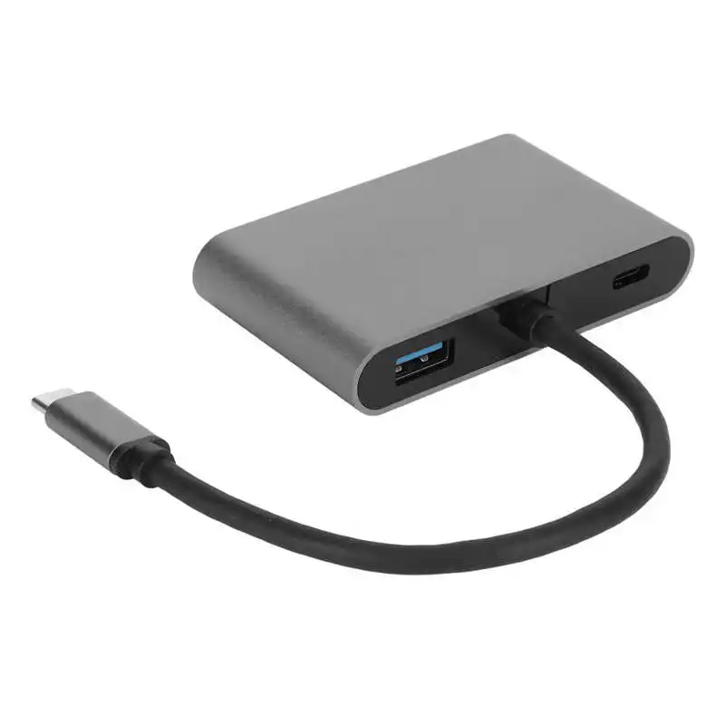 5in1 концентратор USB Type C ConverterMulti‑Function док-станция + DP + VGA + USB + PD Интерфейс адаптер док-станция для Мощность адаптер для PC от AliExpress RU&CIS NEW