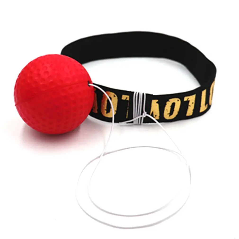 

Boxing Reflex Speed Punch Ball MMA Sanda Boxer Raising Reaction Force Hand Eye Training Set Stress Gym Boxing Muay Thai Exercise