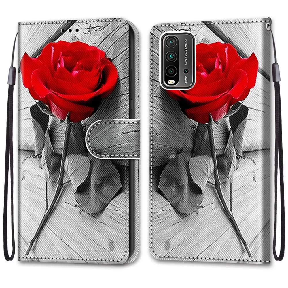 Кожаный чехол-книжка с цветочным рисунком для Samsung Galaxy S5 S6 S7 S8 S9 Plus S10 S10E S20 FE |