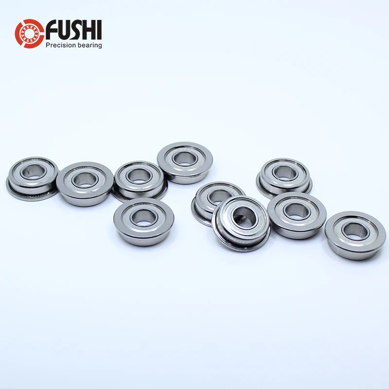F698ZZ подшипник ABEC-5(10 шт.) 8*19*6 мм фланцевые F698Z шарикоподшипники F698 ZZ F619/8ZZ