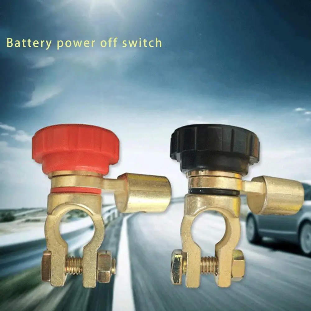 

New Car Battery Terminal Link Switch Quick Cut-off Disconnect Isolator Switch Truck Parts Auto Accessories Battery Disconnector
