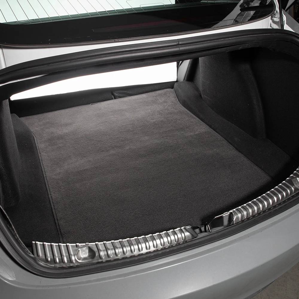 vxvb For Tesla Model 3 2021 Accessories Model3 Car Trunk Mat Rear Cargo Tray Trunk Protective Pads Model There Mats Interior