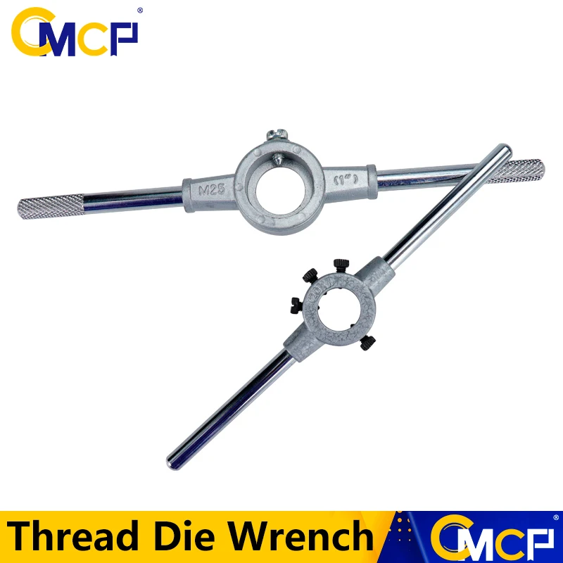 

1pc 20x7 30x11 38x14 Thread Die Wrench Steel Circular Die Handle Hand Tools for Dies Threading Tool Workpiece Hand Tools