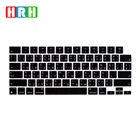 Чехол для тайской клавиатуры HRH для нового MacBook Pro 14 16 дюймов 2021 A2442 A2485, силиконовый чехол, водонепроницаемый, пыленепроницаемый, американская версия