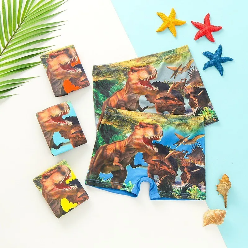 4 шт./лот Детское нижнее белье с рисунками из мультфильмов трусики мягкой дышащей