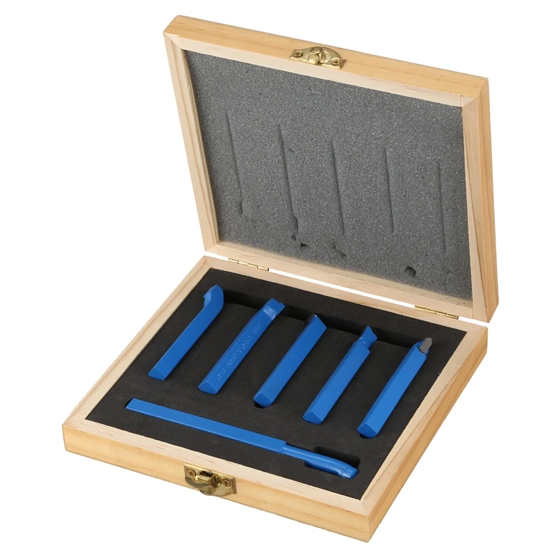 6 шт. Твердосплавные наконечники 8 мм Паяные режущие инструменты Набор бит