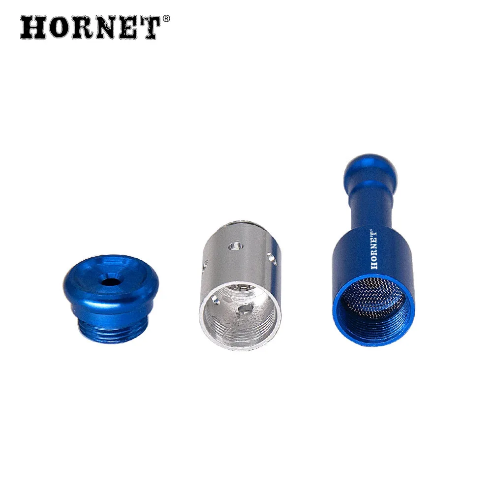 Алюминиевые курительные трубки HORNET в форме винной бутылки 91 мм металлическая