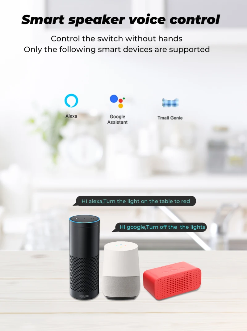 

16A Mini Smart WiFi Switch Module Support Two Way Control APP Remote Control Work With Alexa Google Home