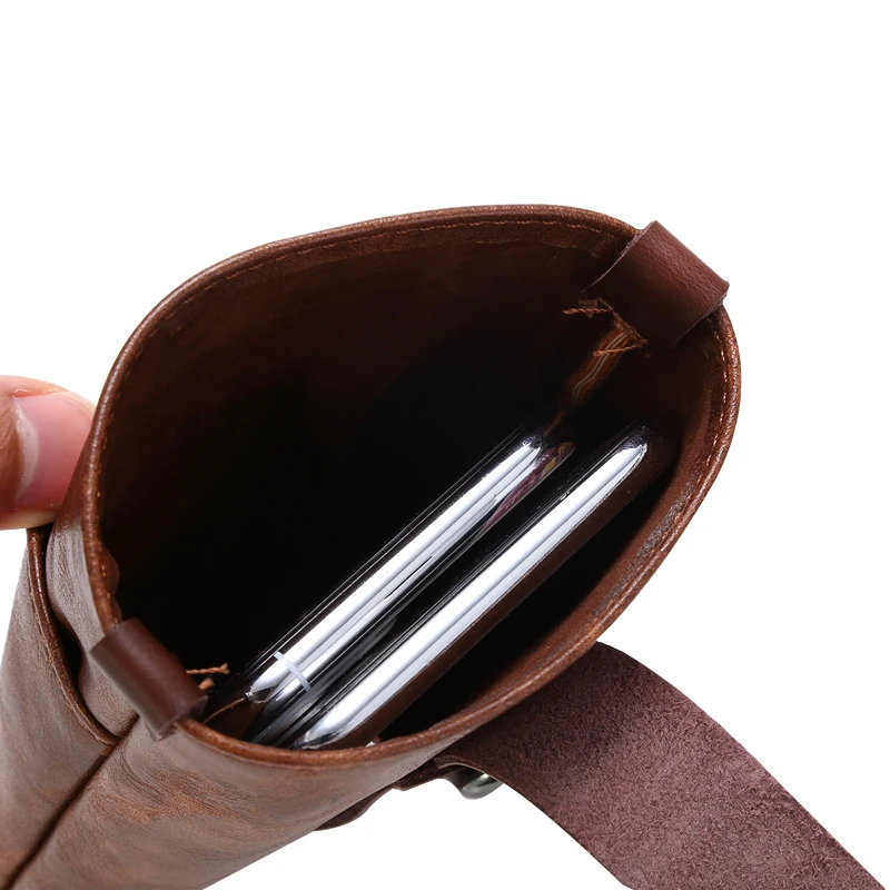 Дизайнерская поясная сумка с 2 отделениями для мобильных телефонов Samsung Iphone Huawei