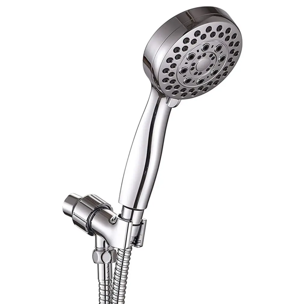 

Handheld Shower Head Five-function Electroplating Surface Hotel Family Adjustable Bathroom Shower Head