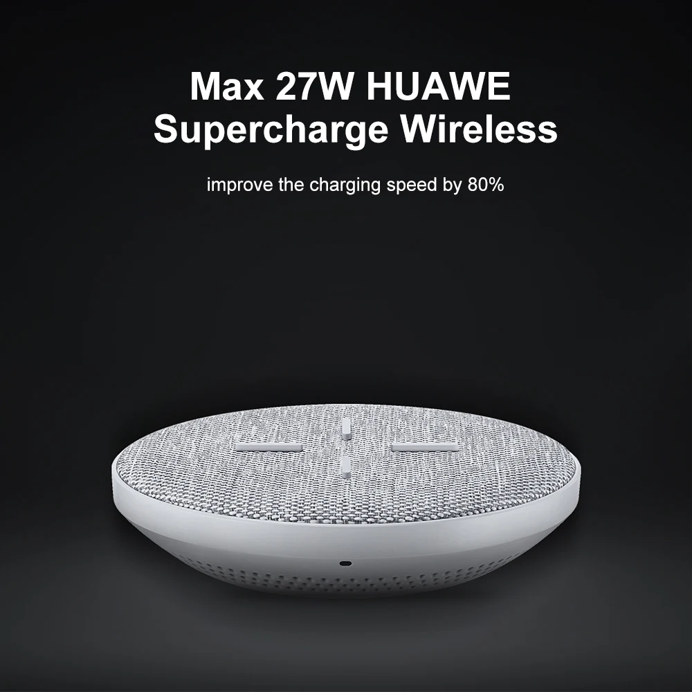 HUAWEI CP61 Беспроводное зарядное устройство 27 Вт макс Qi супер Зарядка для Huawei P30 Pro Mate