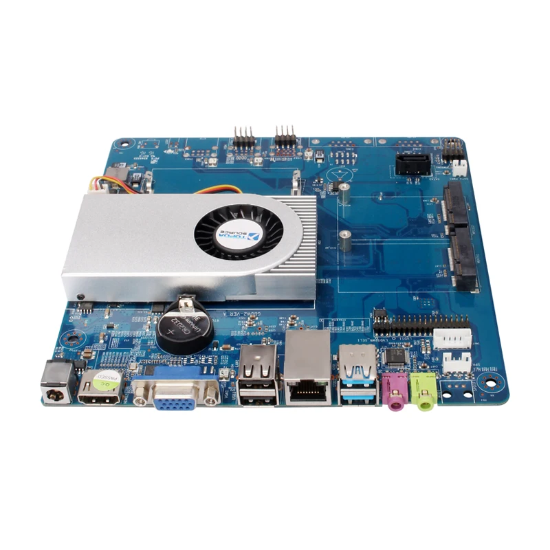 Материнская плата Intel Core i5 4200U HD graphics 4400 DDR3L mSATA SATA HDMI VGA Mini PCIe Wifi 6* USB DC 12V 5A Mini ITX