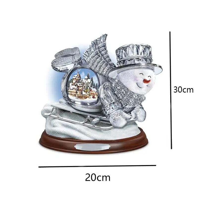 Новый год 2022 Рождественский Декор для дома Санта-Клаус Ангел ПВХ наклейка 20x30 см