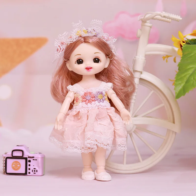 Кукла шарнирная 17 см 13 дюймов с одеждой|Куклы| |