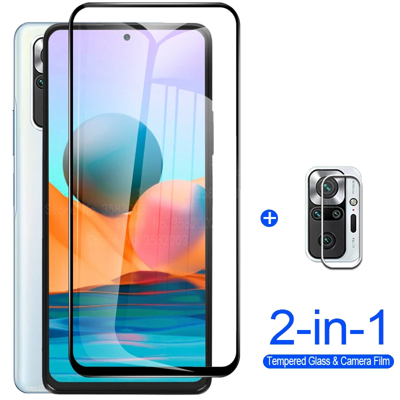 Защитное стекло для камеры 2 в 1 Xiaomi redmi note 10 pro 10s note9 9 note8 8 8t 9t 7 s | Мобильные телефоны