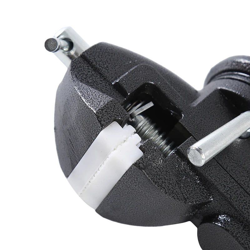 

New 360 Degree Rotating Fixture Cast Iron Heavy Duty Small Table Vise Small Vise Flat Pliers Woodworking Manual Tool Vise