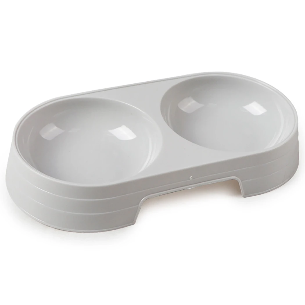 

Pet bowl lunch box creative cheap candy color plastic easy to clean bowl pet food drinker dog cat tableware pet feeding supplies