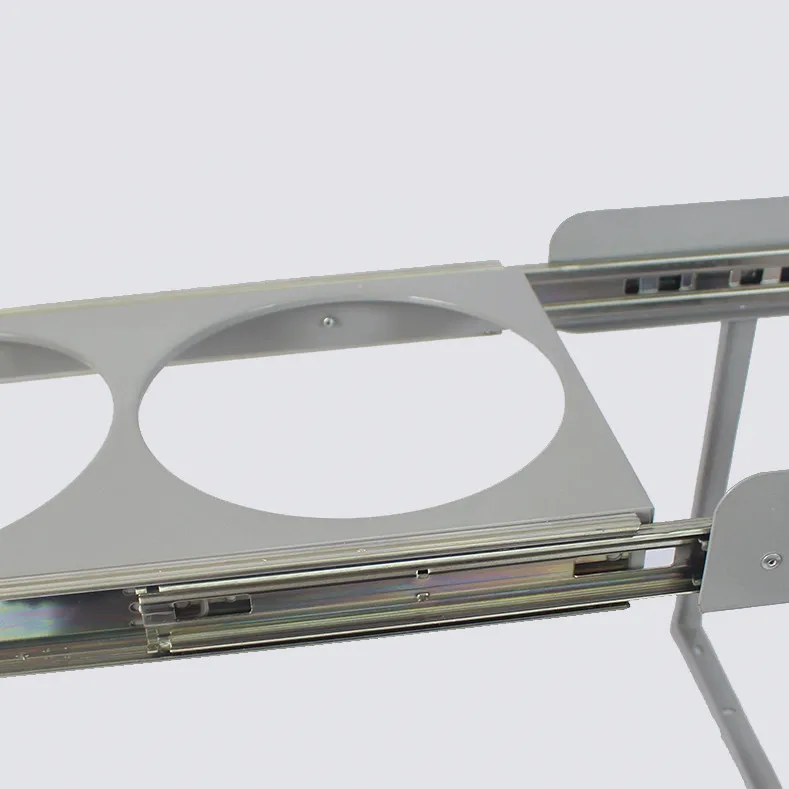 

Built-in Kitchen Trash Bin Double Barrel Hide Style Waste Trash Can For Sink Cabinet 4.6KG Large Draw Kitchen Garbage Dustbin