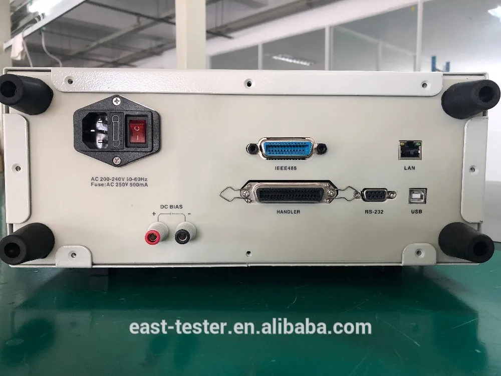 

High quality capacitance measuring meter esr meter LCR Digital Bridge Meter 200KHz