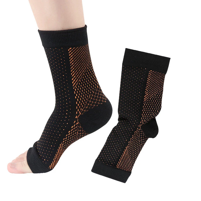 

1 пара, медные Компрессионные носки для облегчения боли в щиколотке