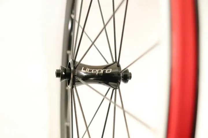 LITEPRO Folding Bike Double Wall Rims 20 Inch 406 Wheel Set 20/24 Hole V Brake Bearing Hub Straight Pull Spoke Bicycle Wheelset | Спорт и