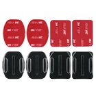 Набор Плоских изогнутых наклеек 3M для экшн-Камеры Gopro Hero 10 9 8 7 6 5 4 3 Xiaomi Yi