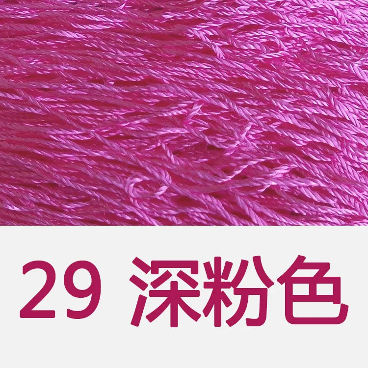 29 deep pink 10 шт. ингредиентов, шелк льда, 400 г, Летняя трикотажная пряжа для вязания крючком, тонкий палантин, пряжа для вязания,, ZL64 - Цвет: 29 deep pink